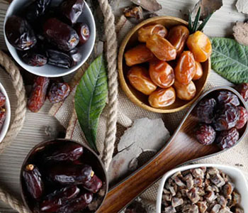 مواد مغذی و جدول ارزش غذایی خرما